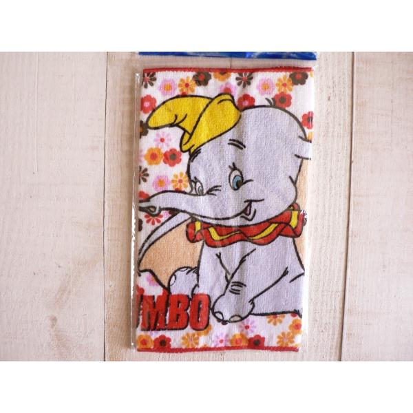 ミニタオル　プチタオル　ハンカチ  ディズニー　ダンボ　#1