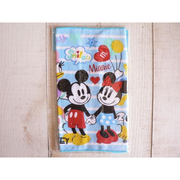 ミニタオル　プチタオル　ハンカチ  ディズニー　ミッキー　ミニー　ドナルド　#2