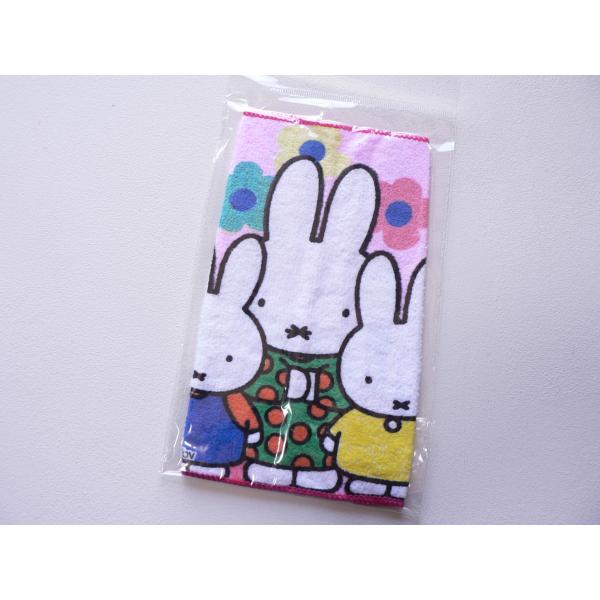 ミニタオル　プチタオル　ミッフィー　miffy　ピンク　＃2