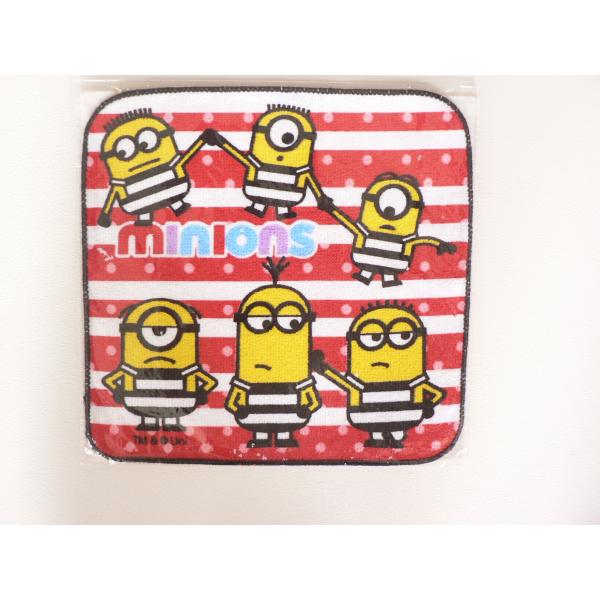 ミニタオル　プチタオル　ハンカチ  ミニオンズ　ミニオン　#18