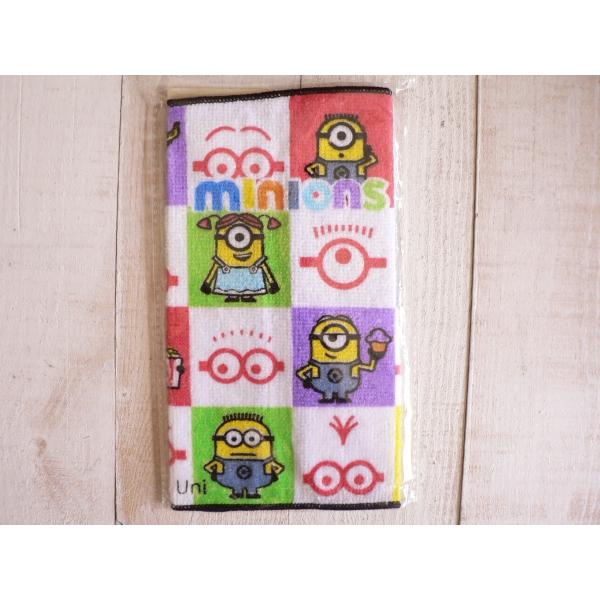 ミニタオル　プチタオル　ハンカチ  ミニオンズ　ミニオン　#7