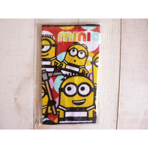 ミニタオル　プチタオル　ハンカチ  ミニオンズ　ミニオン　#8