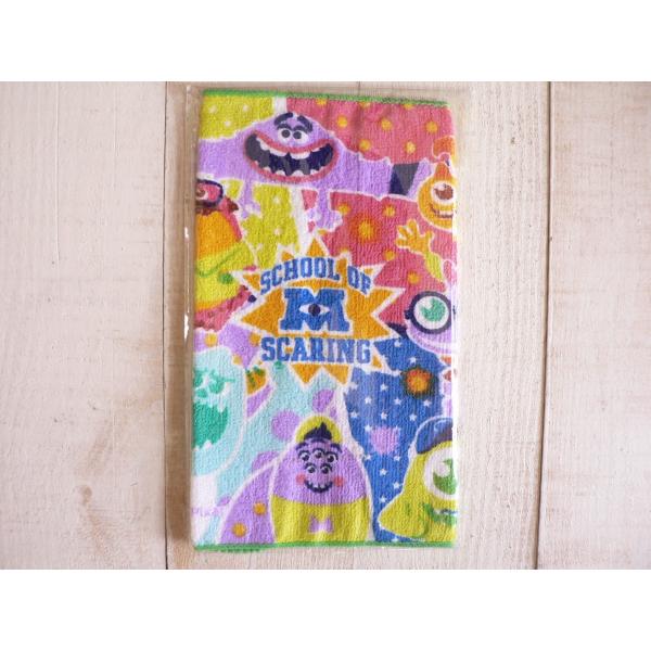 ミニタオル　プチタオル　ハンカチ  ディズニー　モンスターズ　#1