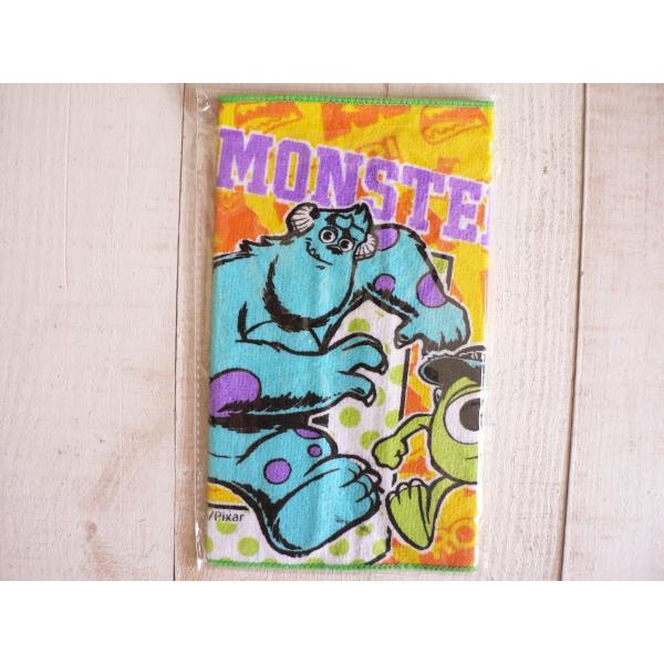 ミニタオル　プチタオル　ハンカチ  ディズニー　モンスターズ　#2