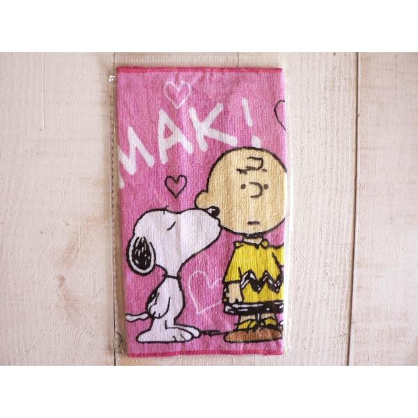 ミニタオル　プチタオル　ハンカチ　スヌーピー　#13