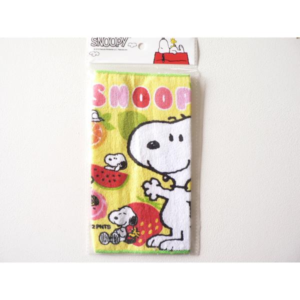 ミニタオル　プチタオル　ハンカチ　スヌーピー　#3
