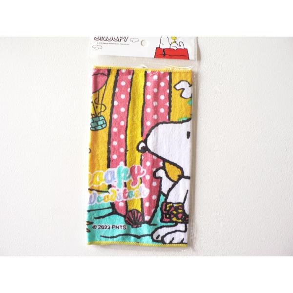 ミニタオル　プチタオル　ハンカチ　スヌーピー　#5