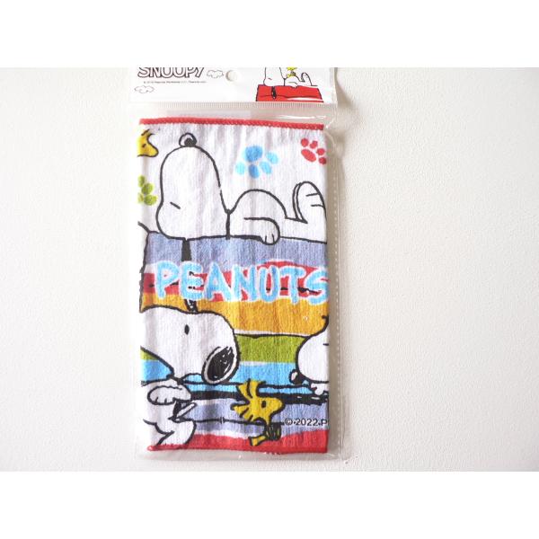 ミニタオル　プチタオル　ハンカチ　スヌーピー　#7