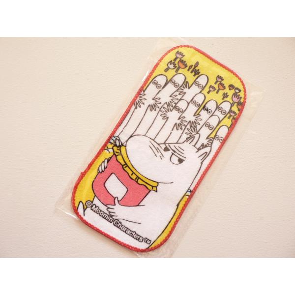 ポケットタオル　ムーミン　ニョロニョロ　　ミニミニタオル　プチタオル　ハンカチ　　#m7