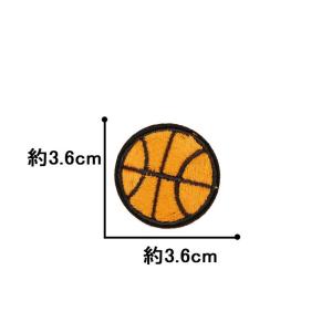 ワッペン バスケ アイロンワッペン バスケット...の詳細画像1