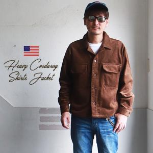 シャツ アメカジ ヘビーコーデュロイ シャツジャケット