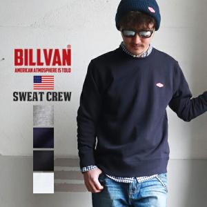 BILLVAN スタンダード　裏毛 クルーネック 丸首 ビルバン メンズ アメカジ｜boogiestyle