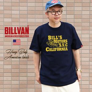 BILLVAN MOTORS ビルバン TIGER アメリカン ヘビーTシャツ  アメカジ