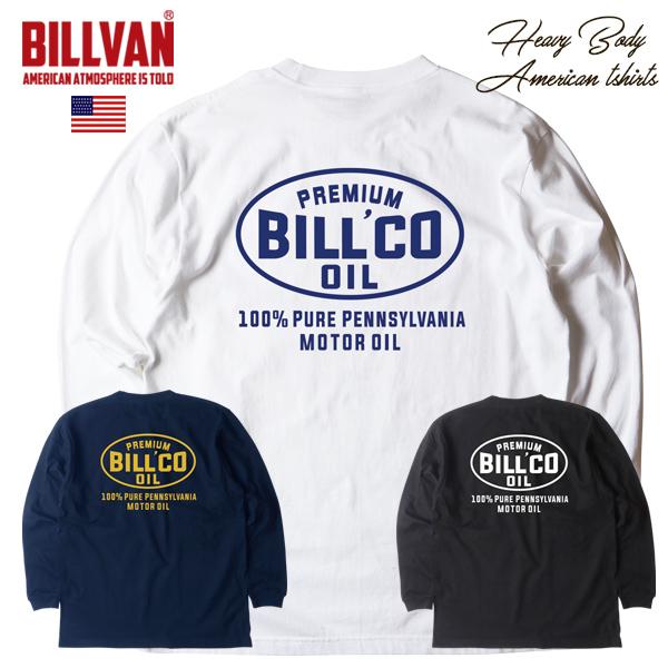 2024春 BILLVAN BILLCO OIL ビルバン オイル ヘビーウェイト ロングTシャツ ...