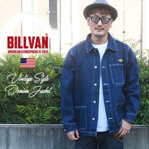 BILLVAN ヴィンテージデニム・カバーオール ジャケット ビルバン