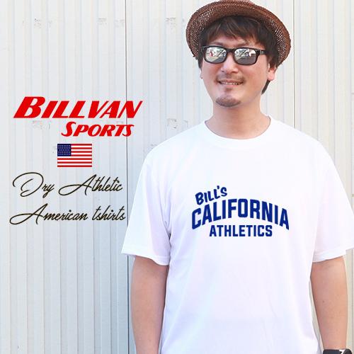 BILLVAN SPORTS ドライ＆アスレチック CALIFORNIA Tシャツ 0707 ビルバ...