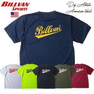 BILLVAN SPORTS ドライ＆アスレチック ベースボールロゴTシャツ 230729ビルバン 吸水速乾 アメカジ tシャツ メンズ｜ブギースタイル