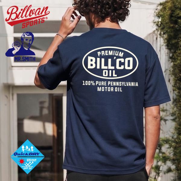 【SALE】BILLVAN SPORTS BILL'co OIL 吸水速乾アメカジDRY Tシャツ ...
