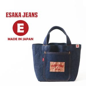 江坂ジーンズ 日本製 デニム・ミニ トートバッグ made in Japan Billvan ランチバッグ・エコバッグ 昭和レトロ｜boogiestyle