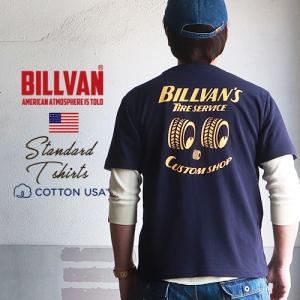 Tシャツ BILLVANS TIRE SERVICEバックプリント ヘビーTシャツ 310345 ビルバン メンズ