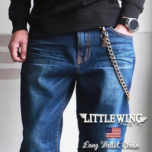 LITTLE WING 60’sヴィンテージ ロングタイプ 極太ウォレットチェーン LW076 メンズ アメカジ lightning｜boogiestyle