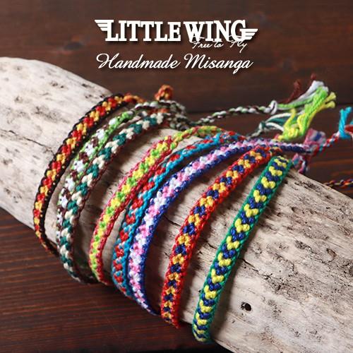 LITTLE WING ハンドメイド 編み込み ミサンガ おまかせコース kkf633 メンズ アメ...