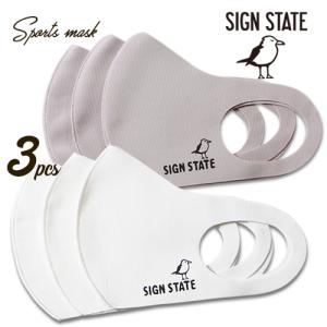 SIGN STATE スポーツマスク 3枚セット サインステート アメカジ