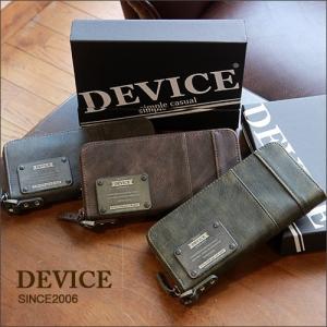 DEVICE ヴィンテージメタルプレート ラウンドジップ長財布/デバイス/ dpg60058 メンズ アメカジ