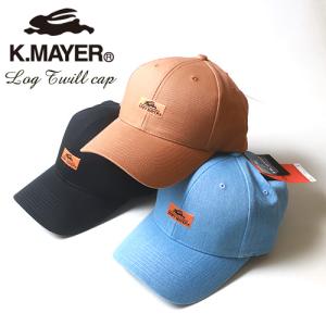 KRIFF MAYER クリフメイヤー ツイル＆デニム 刺繍ロゴ ロークラウンキャップ CAP｜boogiestyle