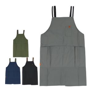 エプロン おしゃれ 草刈り h型 ワークエプロン ガーデニングエプロン