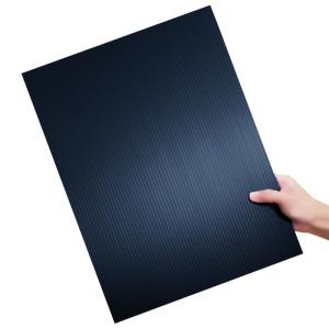 （3888-7003）プラダンシート 厚4mm 301×420mm 黒 入数：1シート