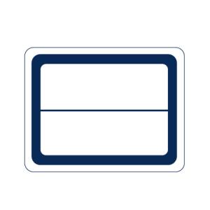 2段 ラベル 200枚 全10色 (ネコポス 可)