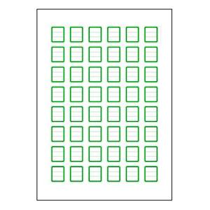 プリンタ用 図書ラベル 3段 960枚 A4 ...の詳細画像2