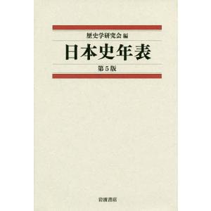 日本史年表/歴史学研究会