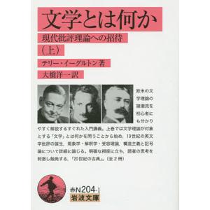 文学とは何か 現代批評理論への招待 上/テリー・イーグルトン/大橋洋一