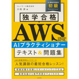 独学合格AWS認定AIプラクティショナーテキスト...の商品画像