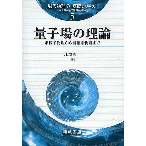 量子場の理論 素粒子物理から凝縮系物理まで/江澤潤一