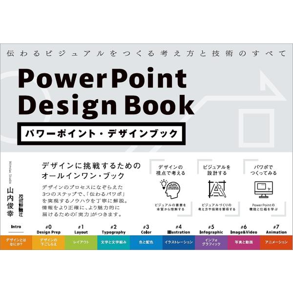 パワーポイント・デザインブック 伝わるビジュアルをつくる考え方と技術のすべて/山内俊幸