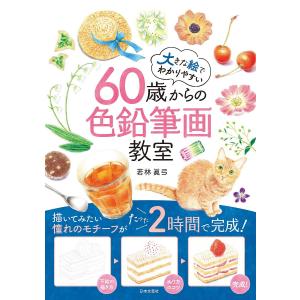 60歳からの色鉛筆画教室 大きな絵でわかりやすい...の商品画像