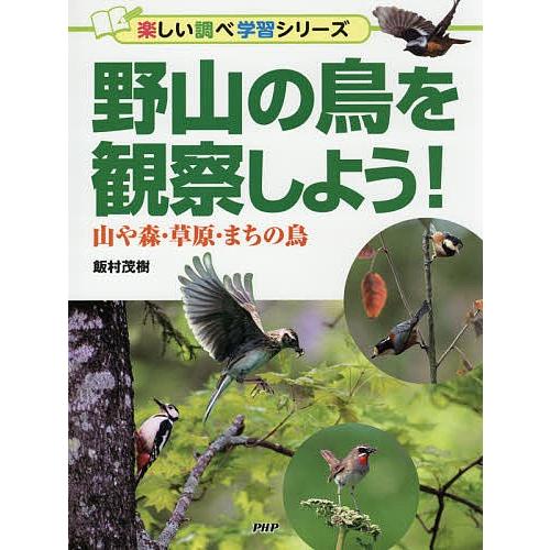 野山の鳥を観察しよう! 山や森・草原・まちの鳥/飯村茂樹