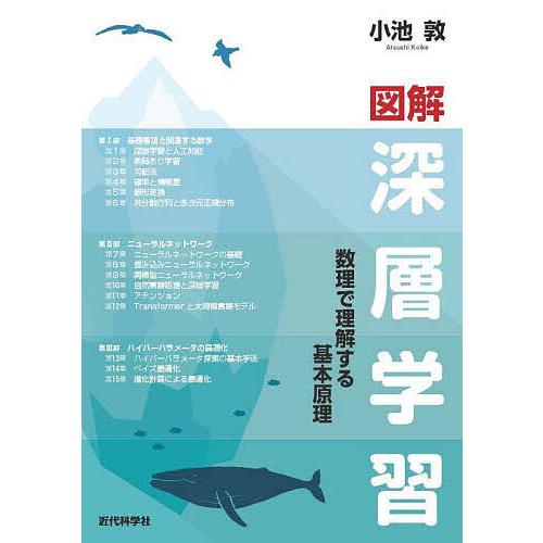 図解深層学習 数理で理解する基本原理/小池敦