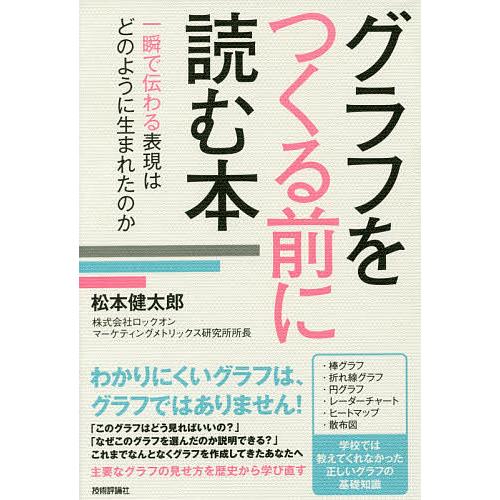 グラフをつくる前に読む本 一瞬で伝わる表現はどのように生まれたのか/松本健太郎