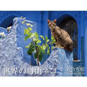2026世界の自由ネコ岩合光昭カレンダー