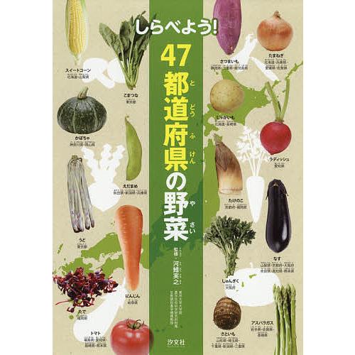 しらべよう!47都道府県の野菜/河鰭実之/野菜・くだもの探検隊