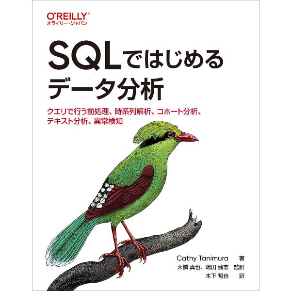 SQLではじめるデータ分析 クエリで行う前処理、時系列解析、コホート分析、テキスト分析、異常検知/大...