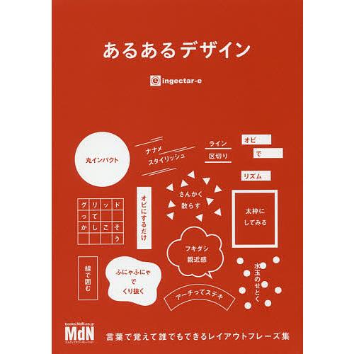 あるあるデザイン 言葉で覚えて誰でもできるレイアウトフレーズ集/ingectar‐e