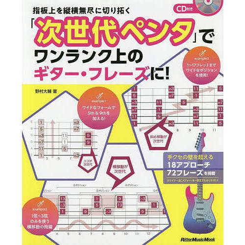 指板上を縦横無尽に切り拓く「次世代ペンタ」でワンランク上のギター・フレーズに!/野村大輔