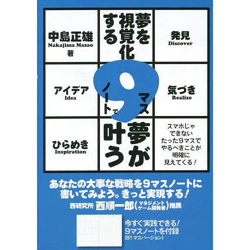 夢を視覚化する9マスノートで夢が叶う/中島正雄