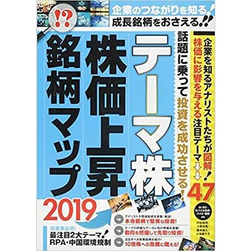 テーマ株株価上昇銘柄マップ 2019