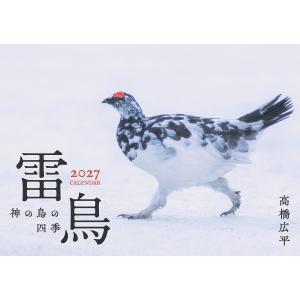 〔予約〕雷鳥 神の鳥の四季カレンダー 2027/高橋広平